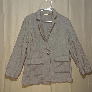 Jodifl Women's Medium Herringbone Blazer